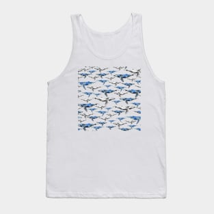 blue whale Tank Top